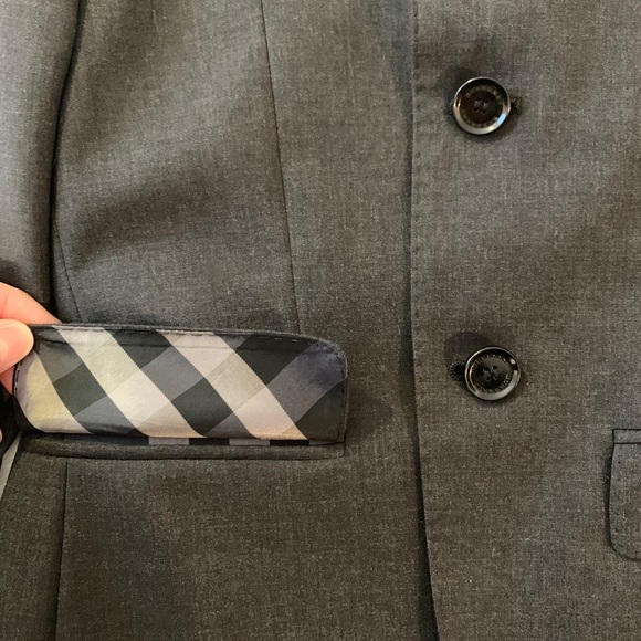 Burberry Children Boys Suit jacket Blazer dark grey - Picture 9 of 10